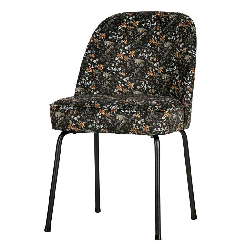 Esszimmer Stühle floral gemustert 50 cm Sitzhöhe (2er Set)