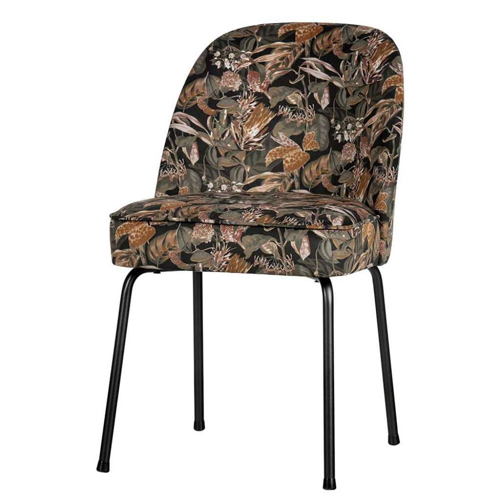 Esszimmer Polsterstühle floral gemustert 50 cm Sitzhöhe (2er Set)