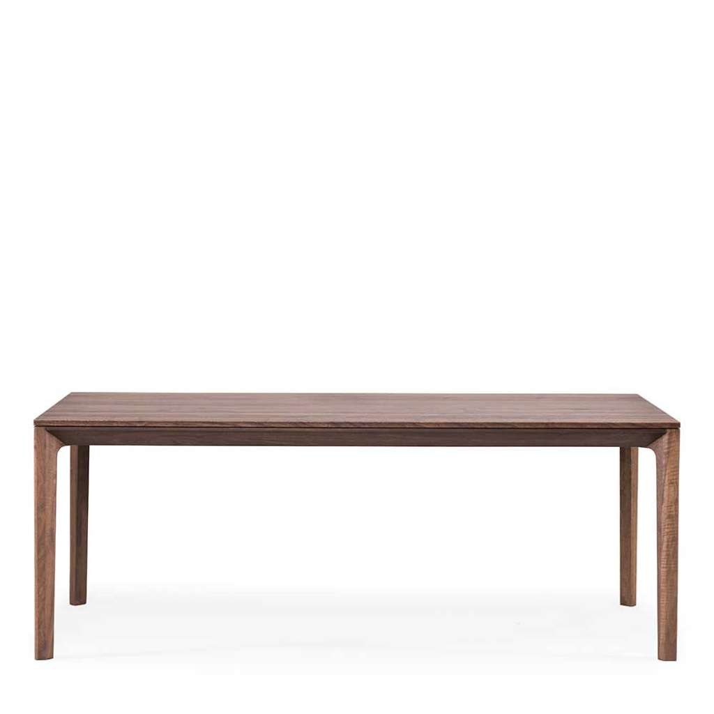 Holztisch aus Nussbaum Massivholz handgearbeitet