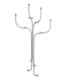 Fritz Hansen - Coat Tree Wandgarderobe - Light Grey - indoor