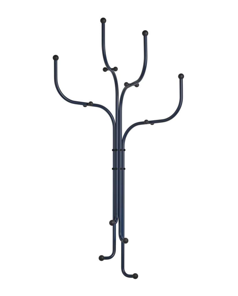 Fritz Hansen - Coat Tree Wandgarderobe - Dark Blue - indoor