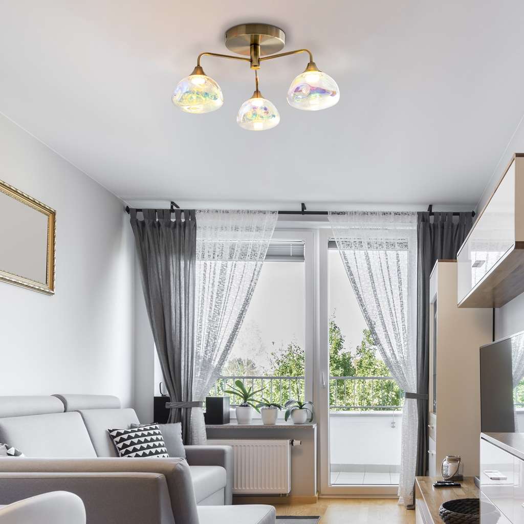 home24 LED-Deckenleuchte Varna