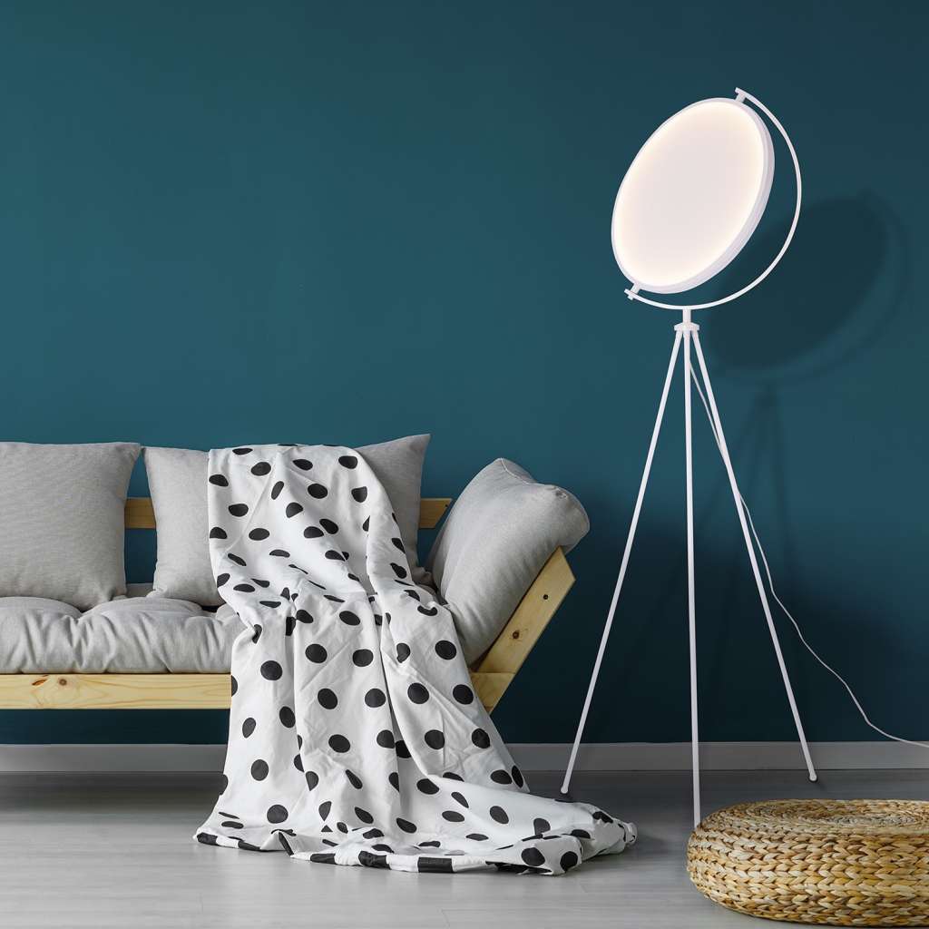 home24 LED-Stehleuchte Munega