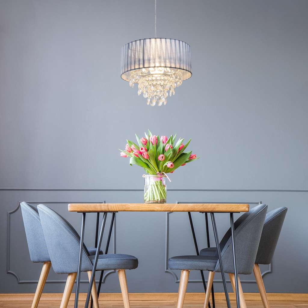 home24 Pendelleuchte Kristallo I