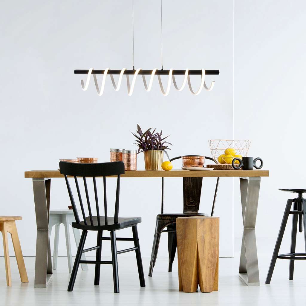 home24 LED-Pendelleuchte Belleza