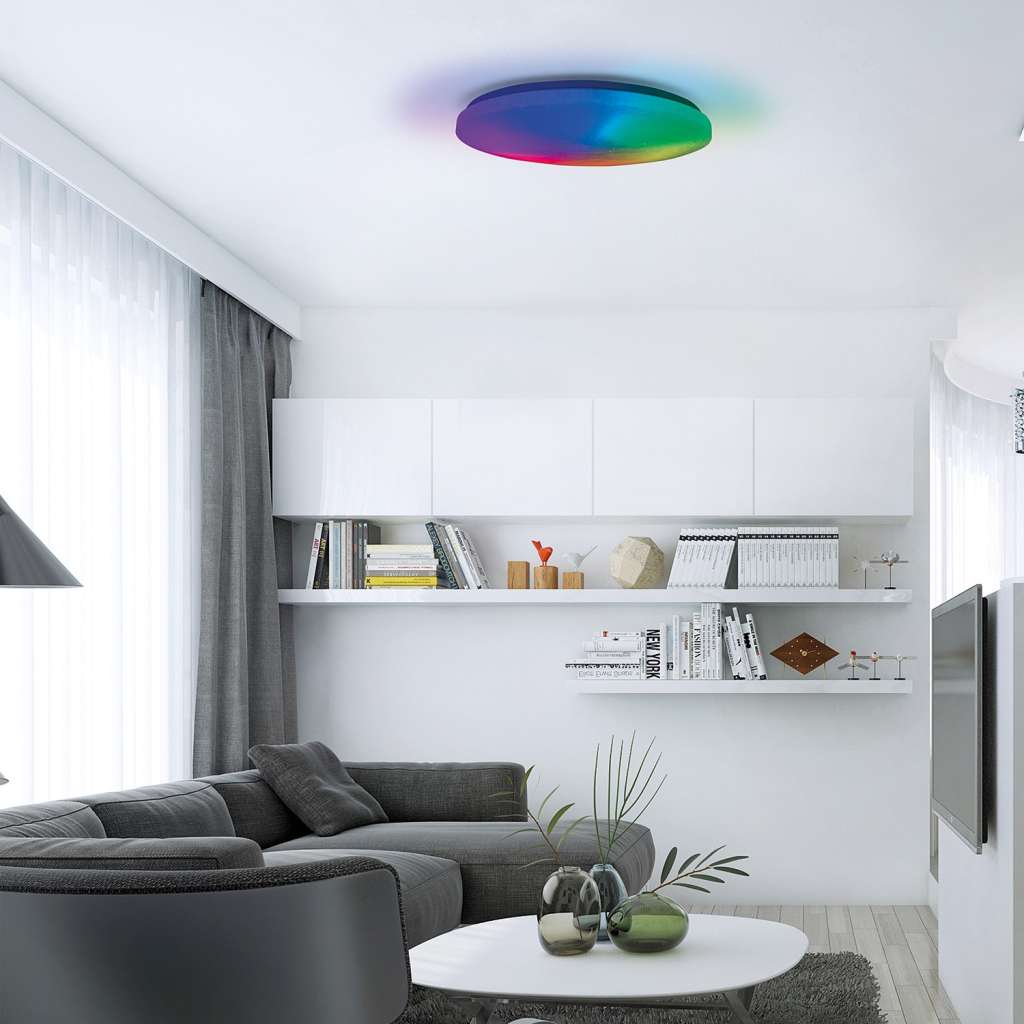 home24 LED-Deckenleuchte Rainbow
