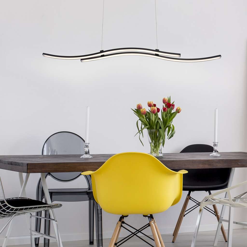 home24 LED-Pendelleuchte Onda