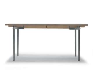 Carl Hansen - CH322 Tisch - Eiche - geseift - Auszug für 4 Platten einschl. 4 Holzstützbeinen - indoor