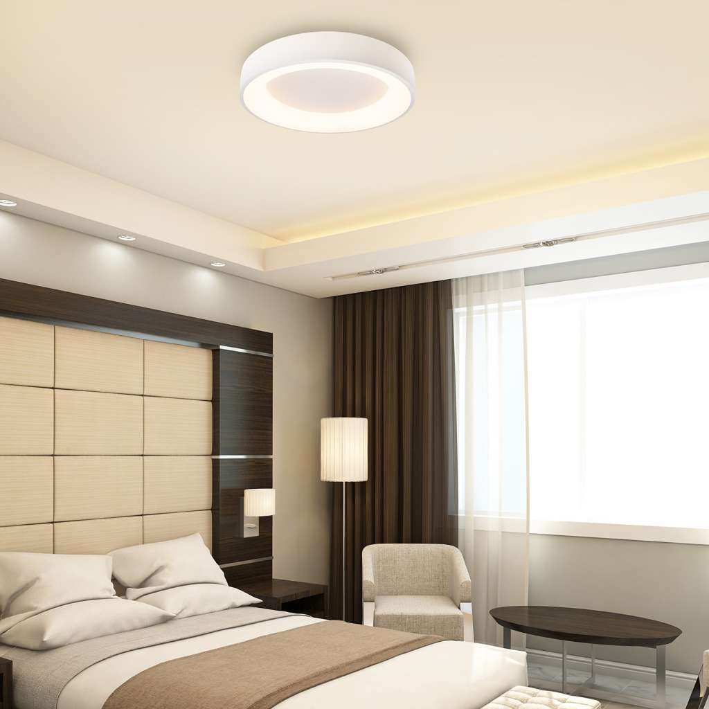 home24 LED-Deckenleuchte Kalmar