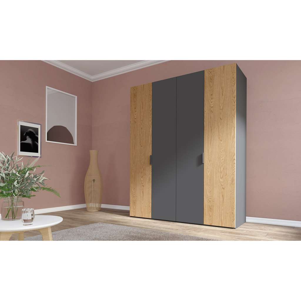 home24 Drehtürenschrank SKØP XVIII