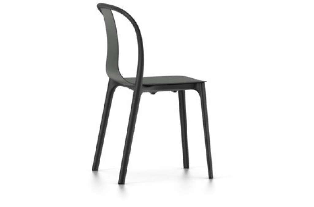 Vitra - Belleville Chair ohne Armlehnen - basalt - indoor