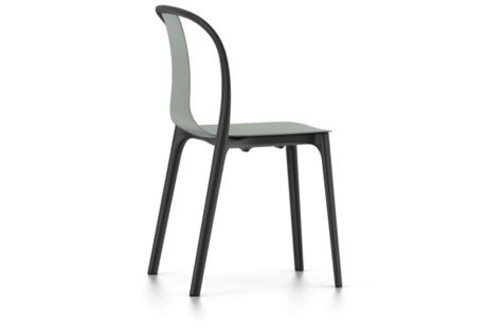 Vitra - Belleville Chair ohne Armlehnen - moosgrau - indoor