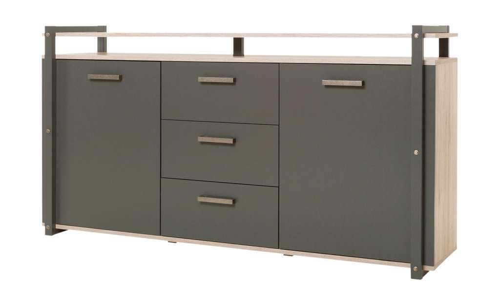 Sideboard  Black River ¦ grau Kommoden & Sideboards > Sideboards - Höffner
