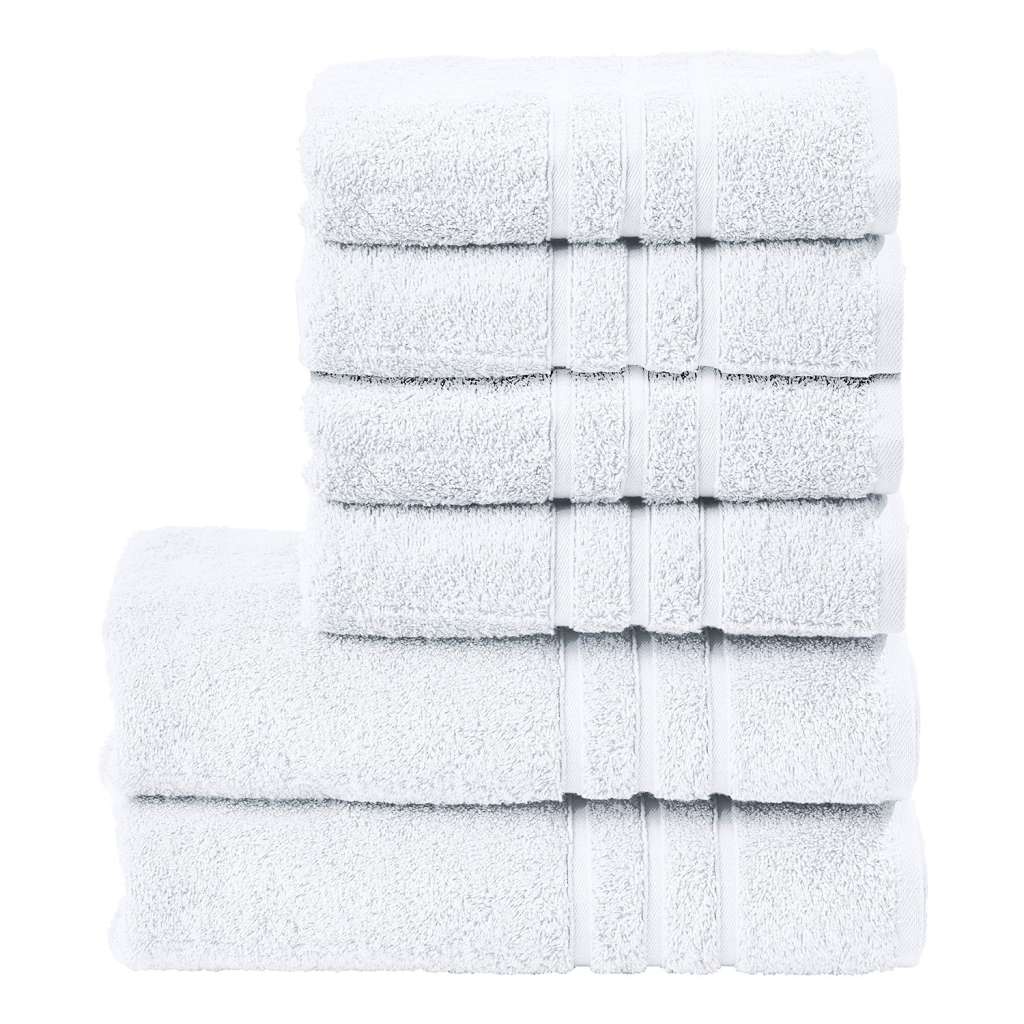 home24 Handtuchset Daily Uni (6-teilig)