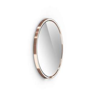 Occhio - Sfera Wandspiegelleuchte - rosegold - 60 cm - klar - indoor