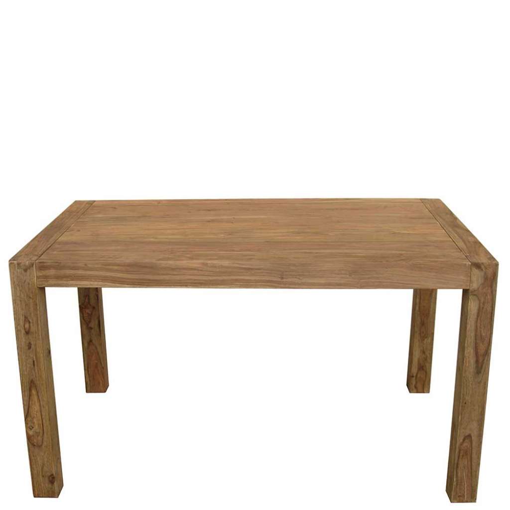 Esszimmertisch im rustikalen Landhausstil Sheesham Massivholz