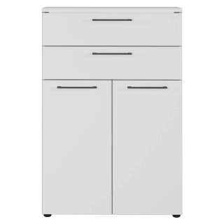 Ordnerschrank in Lichtgrau 80 cm breit