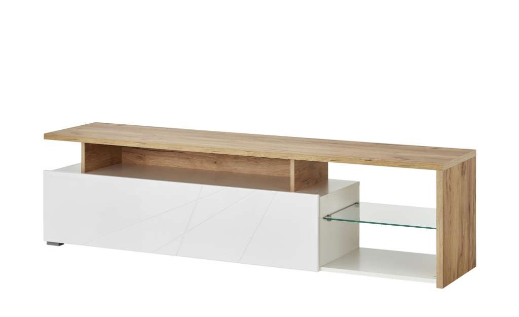 TV-Lowboard  Fossoli ¦ weiß TV- & Media Möbel > TV-Racks - Höffner