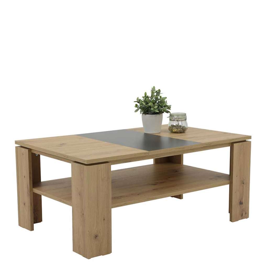 Wohnzimmertisch in Wildeichefarben 105 cm breit