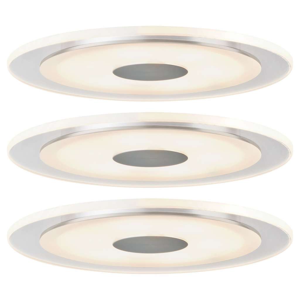 home24 Einbauleuchte Whirl I (3er-Set)