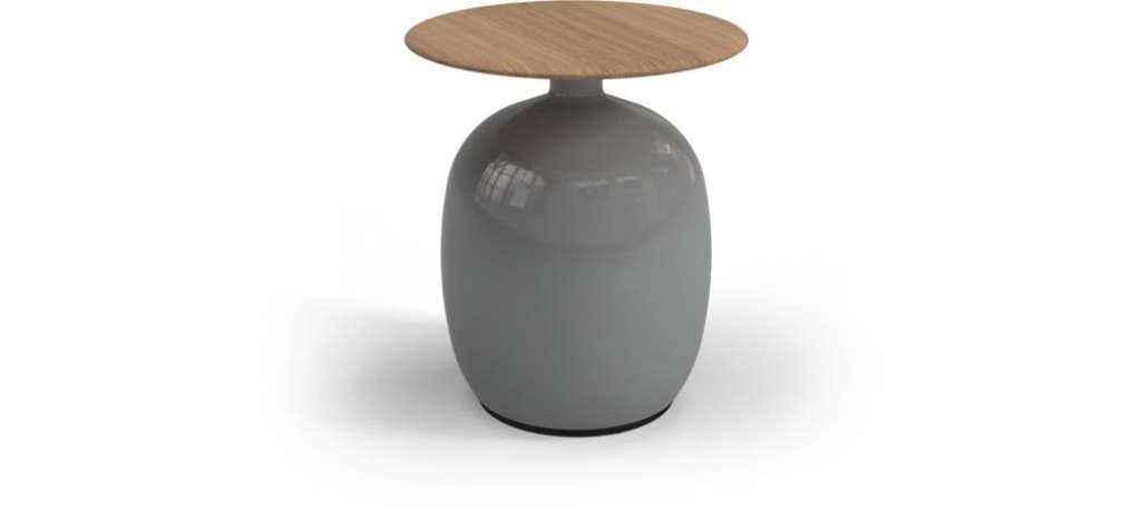 Gloster - Blow Table - Smoke - Low Side - indoor