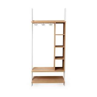 Garderobe im Skandi Design 85 cm breit