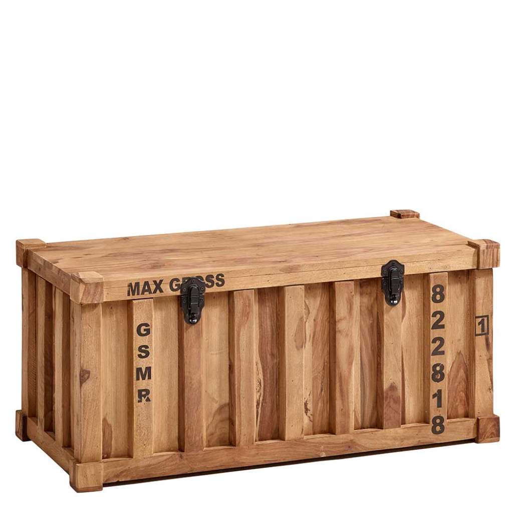 Truhe aus Sheesham Massivholz Loft Style