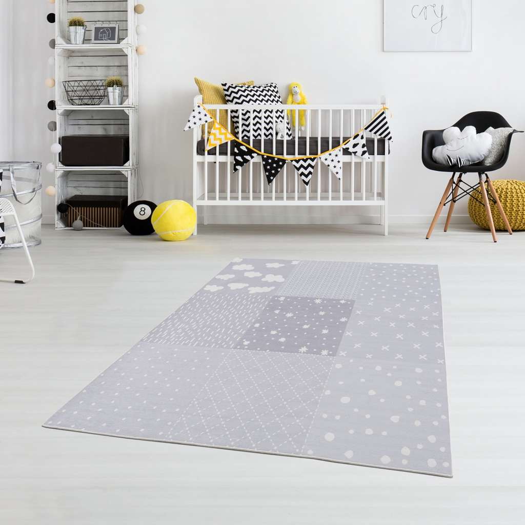 home24 Kinderteppich Patchwork