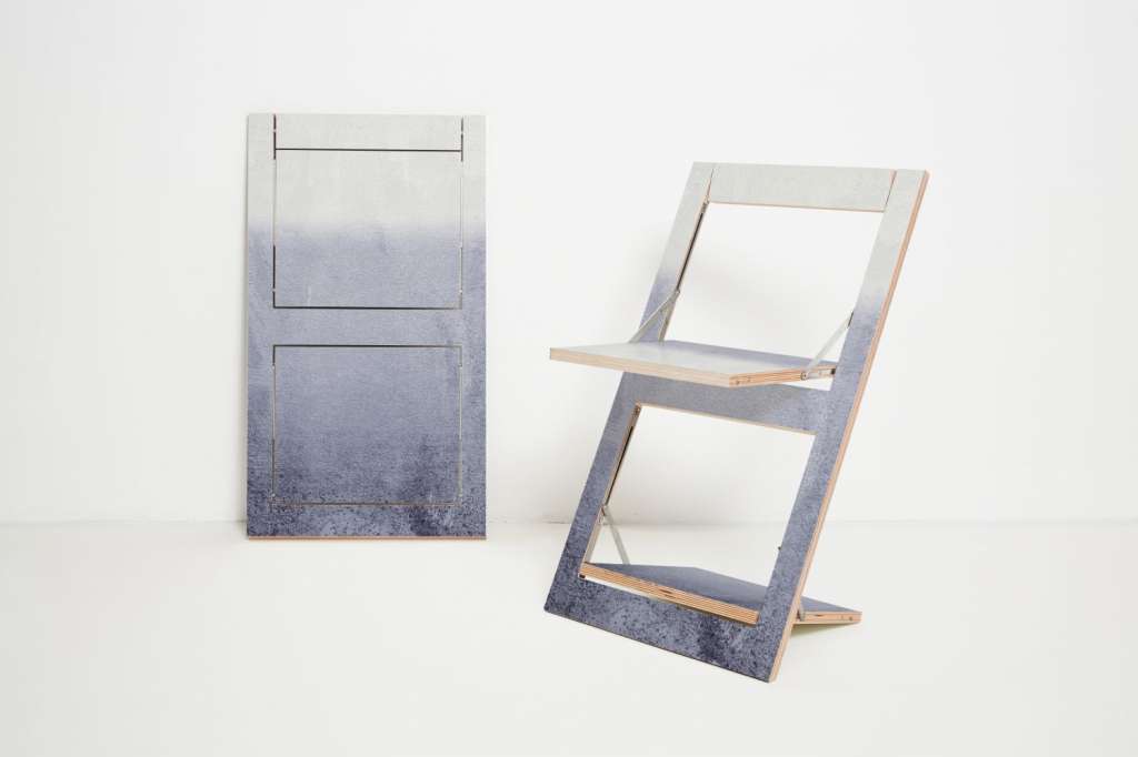Ambivalenz - Fläpps Klappstuhl - Fading Grey - indoor