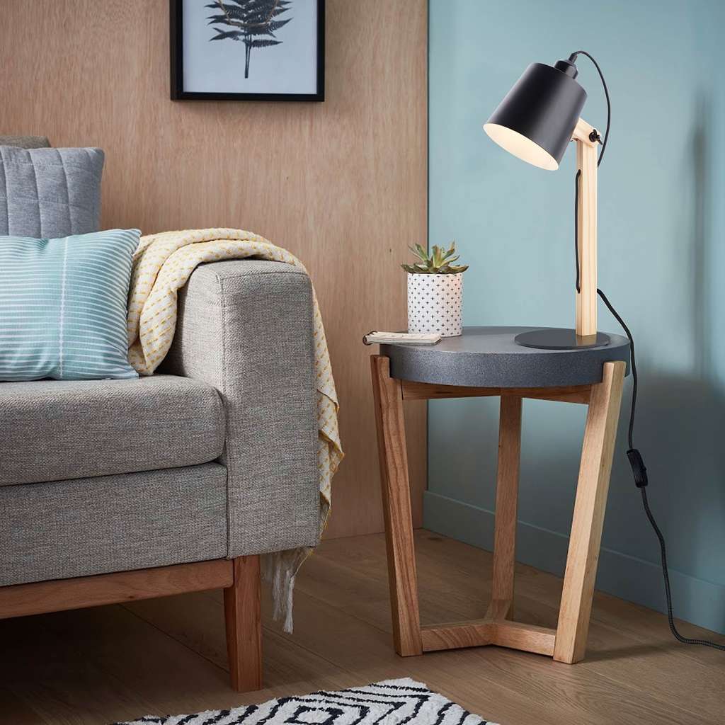 home24 Tischleuchte Swivel