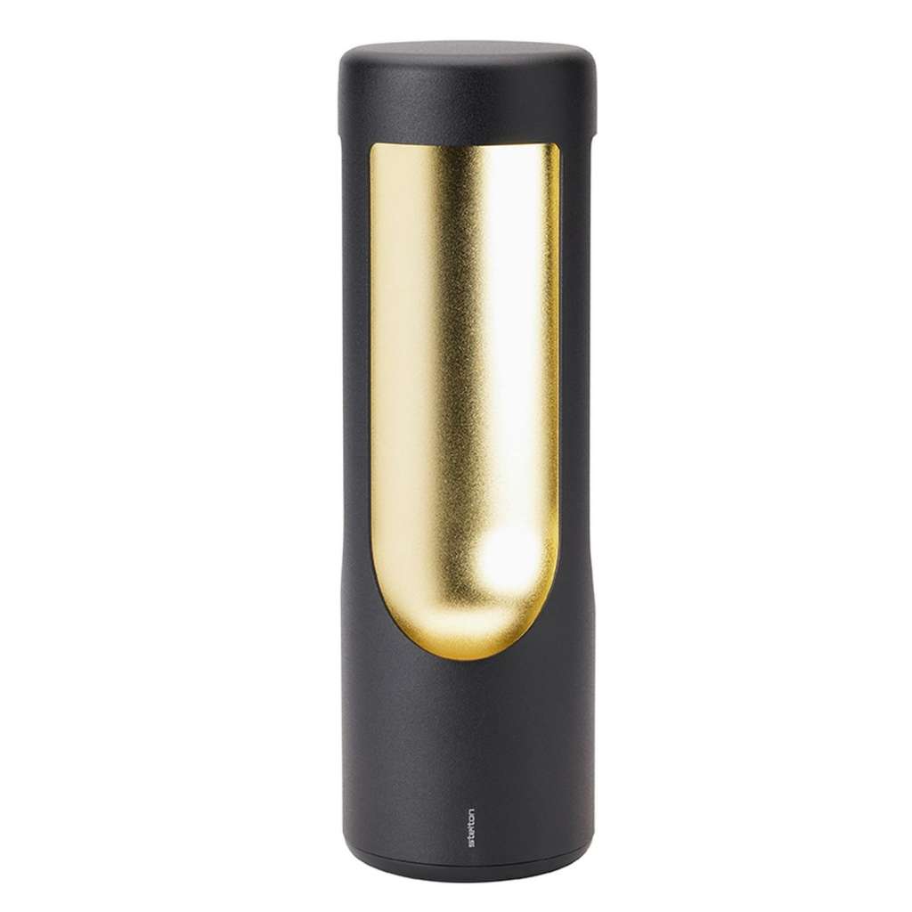 Stelton - Elton LED-Leuchte - black/brass - indoor