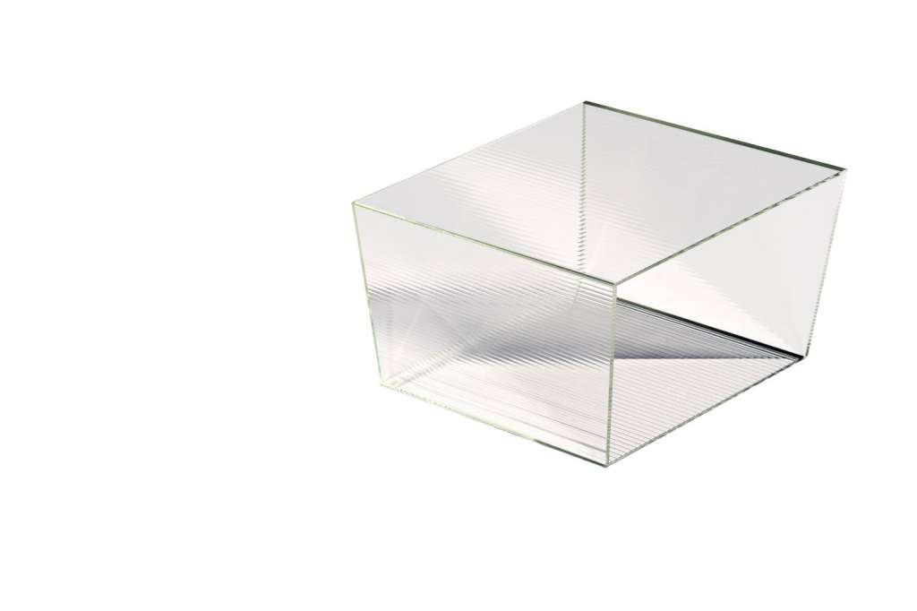 NEO/CRAFT - Rho Beistelltisch - klarglas - indoor