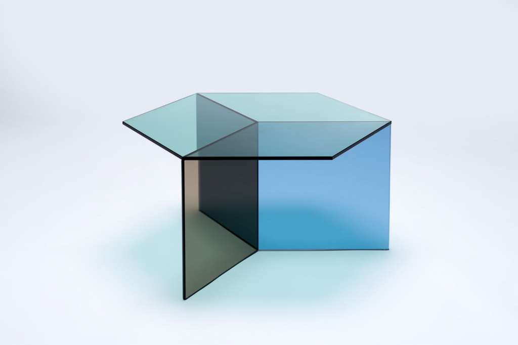 NEO/CRAFT - Isom Square Beistelltisch - bunt - indoor