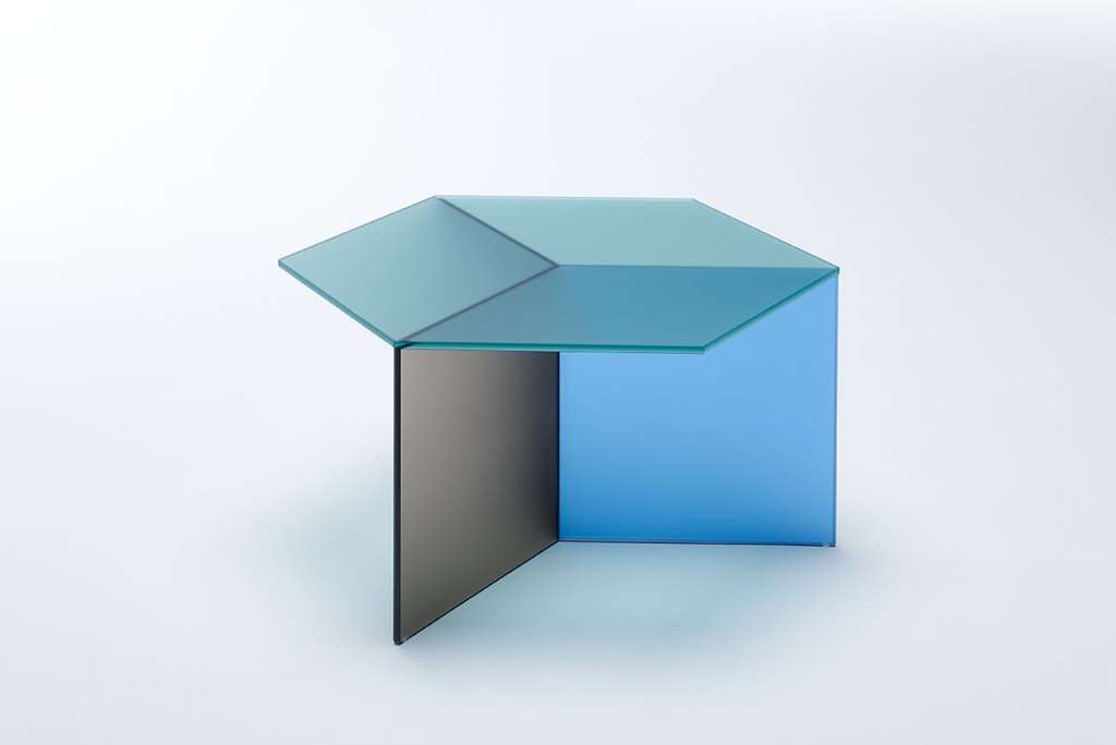 NEO/CRAFT - Isom Square Beistelltisch - bunt - indoor