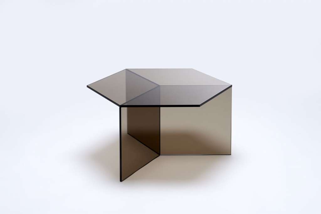 NEO/CRAFT - Isom Square Beistelltisch - bronze - indoor