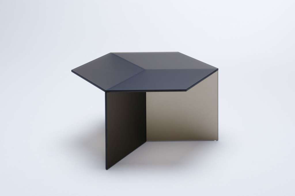 NEO/CRAFT - Isom Square Beistelltisch - bronze - indoor