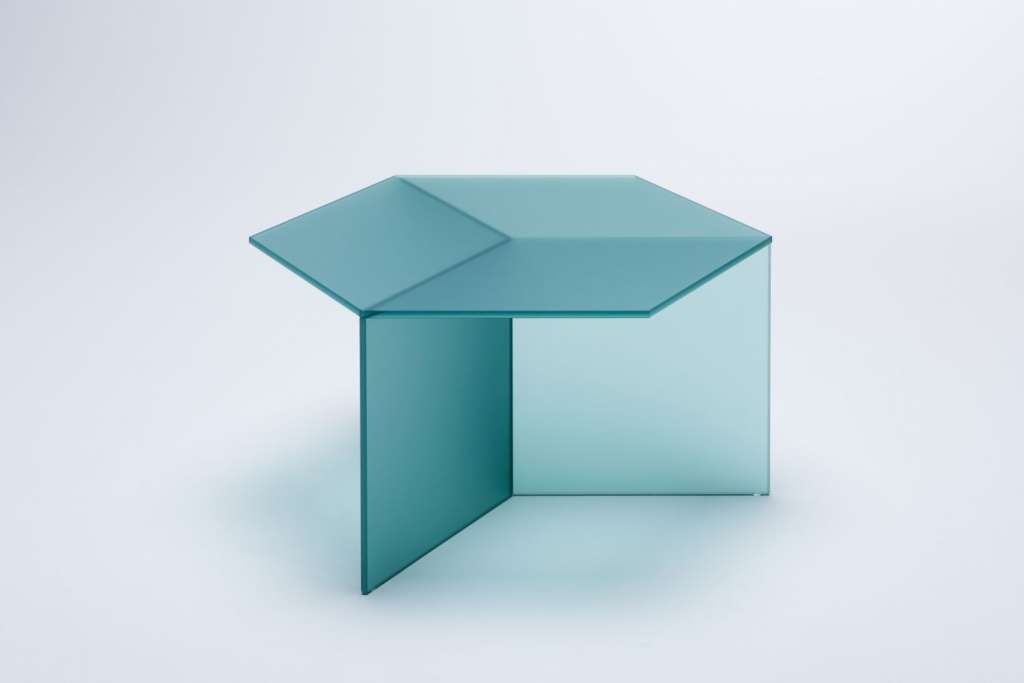 NEO/CRAFT - Isom Square Beistelltisch - grün - indoor
