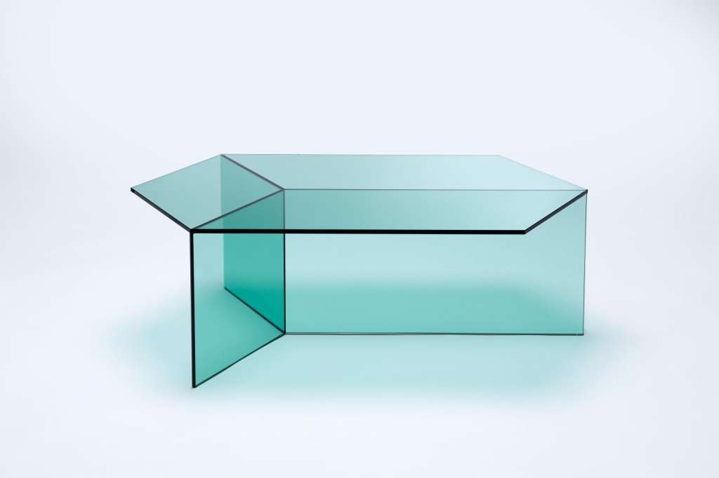 NEO/CRAFT - Isom Oblong Beistelltisch - grün - indoor