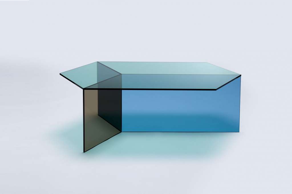 NEO/CRAFT - Isom Oblong Beistelltisch - bunt - indoor