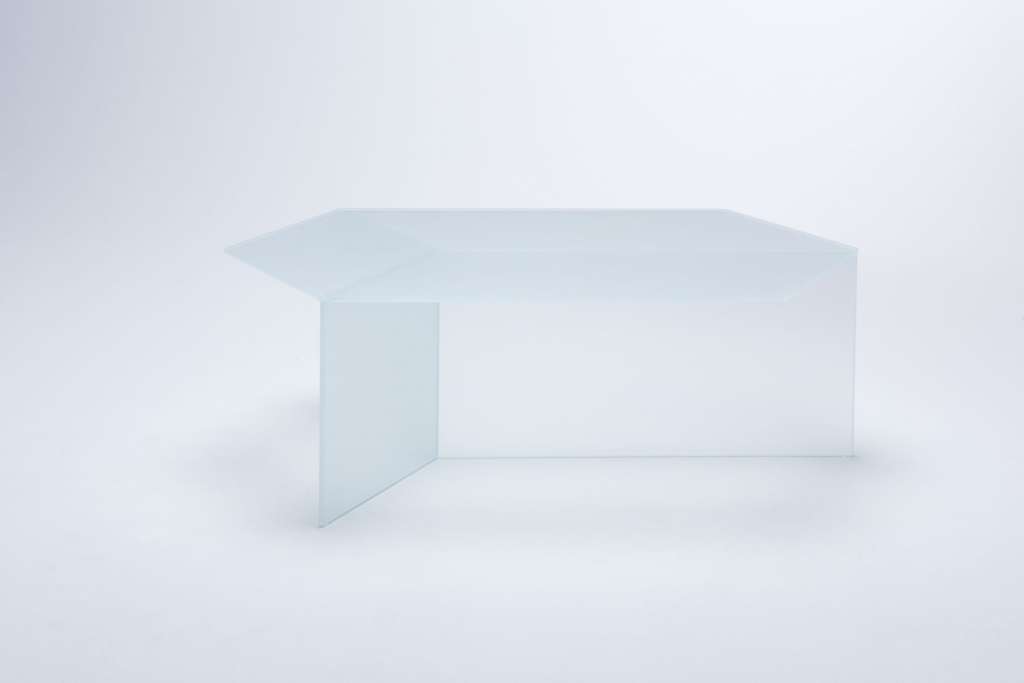 NEO/CRAFT - Isom Oblong Beistelltisch - weiß - indoor