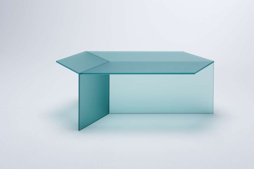 NEO/CRAFT - Isom Oblong Beistelltisch - grün - indoor