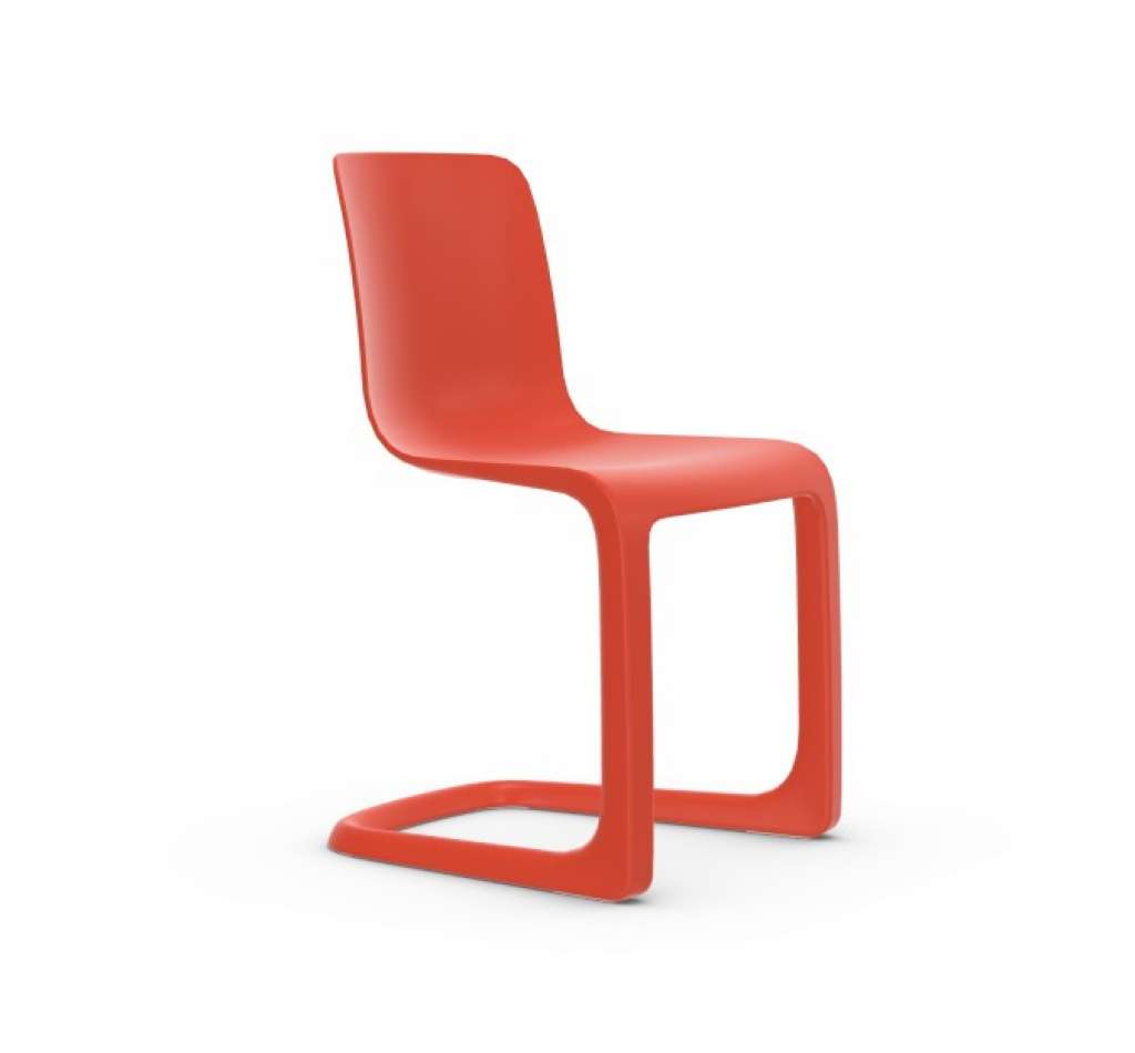 Vitra - EVO-C Stuhl - poppy red 03 - indoor