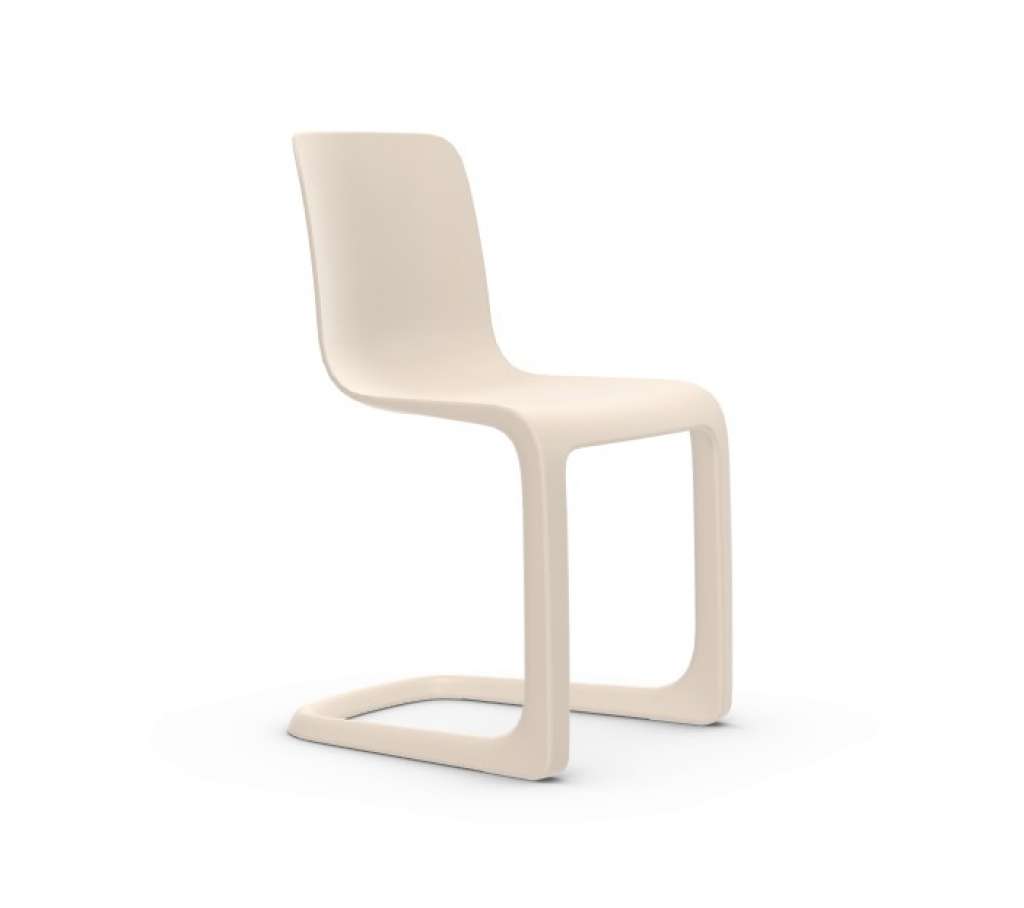 Vitra - EVO-C Stuhl - elfenbein 49 - indoor