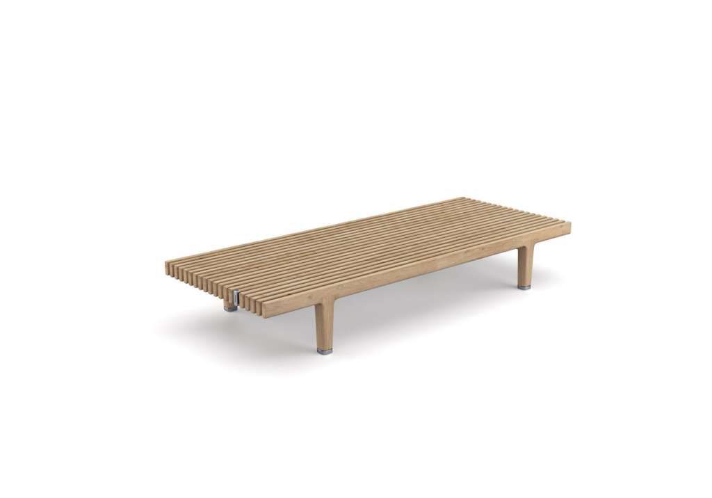 SEALINE Kaffeetisch - rechteckig - teak - outdoor