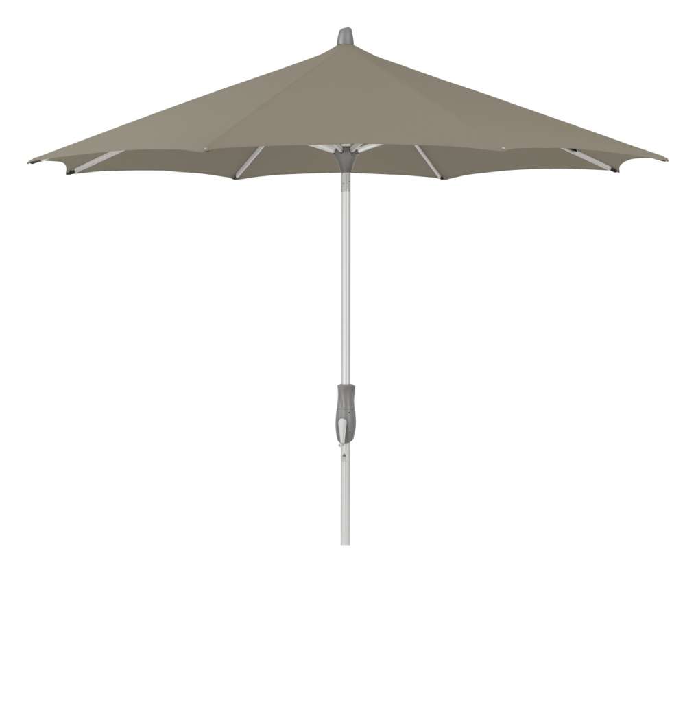 Glatz - Alu-Twist Sonnenschirm rund - taupe - 270 - outdoor