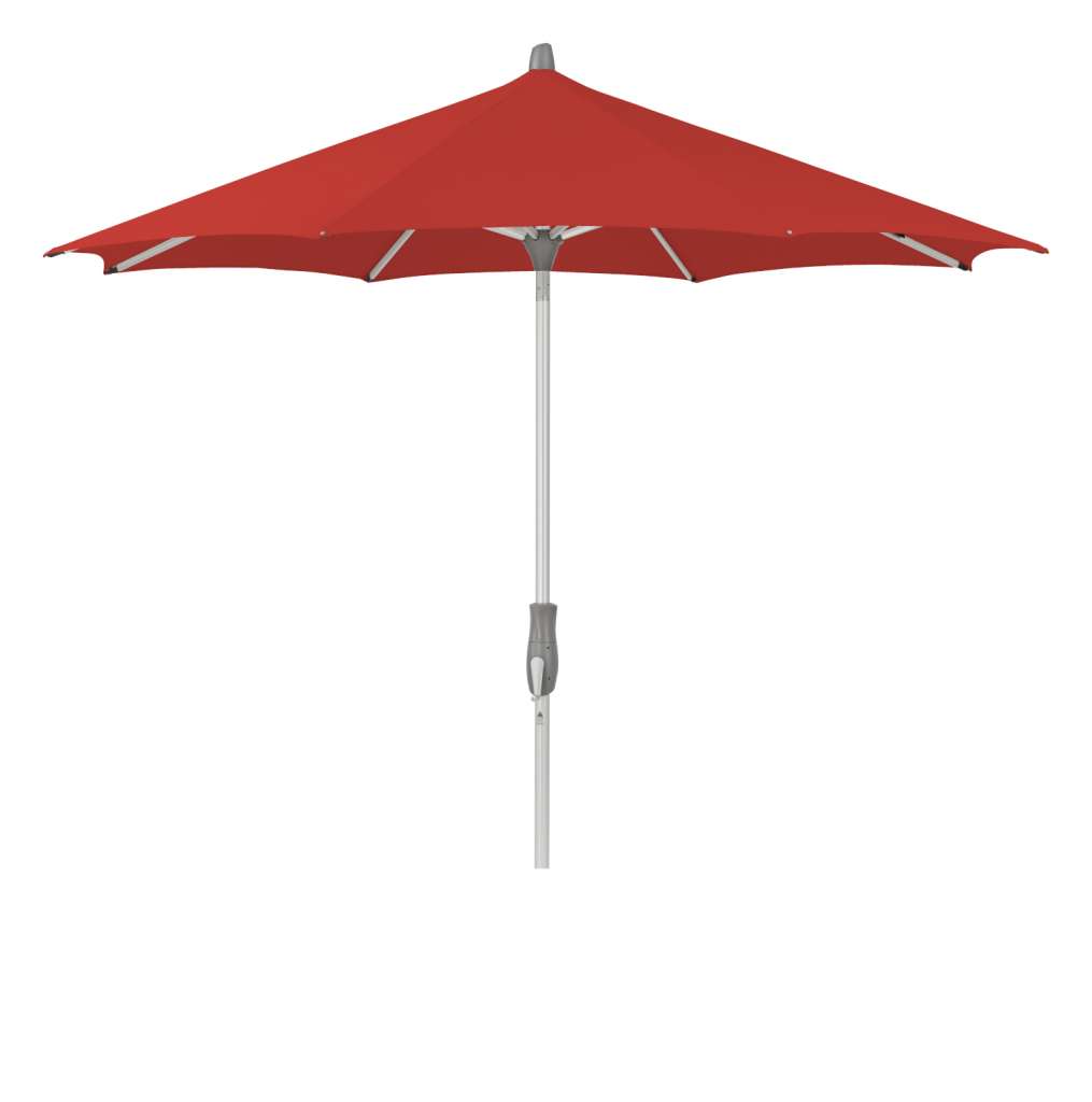 Glatz - Alu-Twist Sonnenschirm rund - carmine - 300 - outdoor