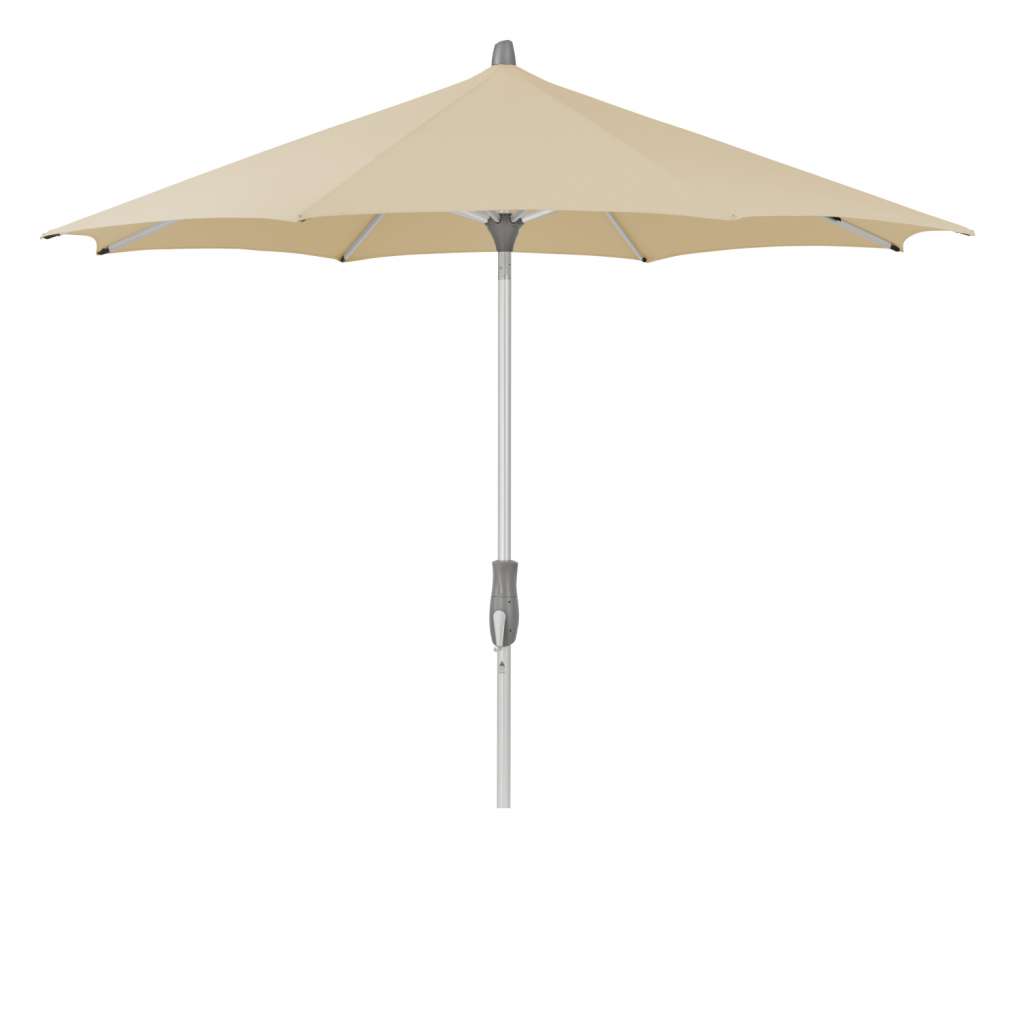 Glatz - Alu-Twist Sonnenschirm rund - cream - 300 - outdoor