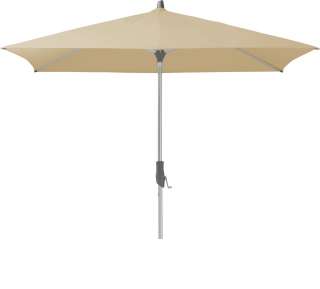 Glatz - Alu-Twist Sonnenschirm rechteckig - cream - 250x200 - outdoor