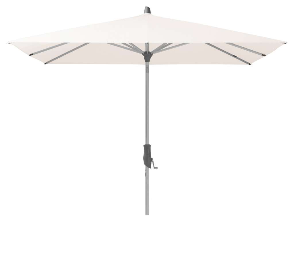 Glatz - Alu-Twist Sonnenschirm quadratisch - vanilla - 240x240 - outdoor