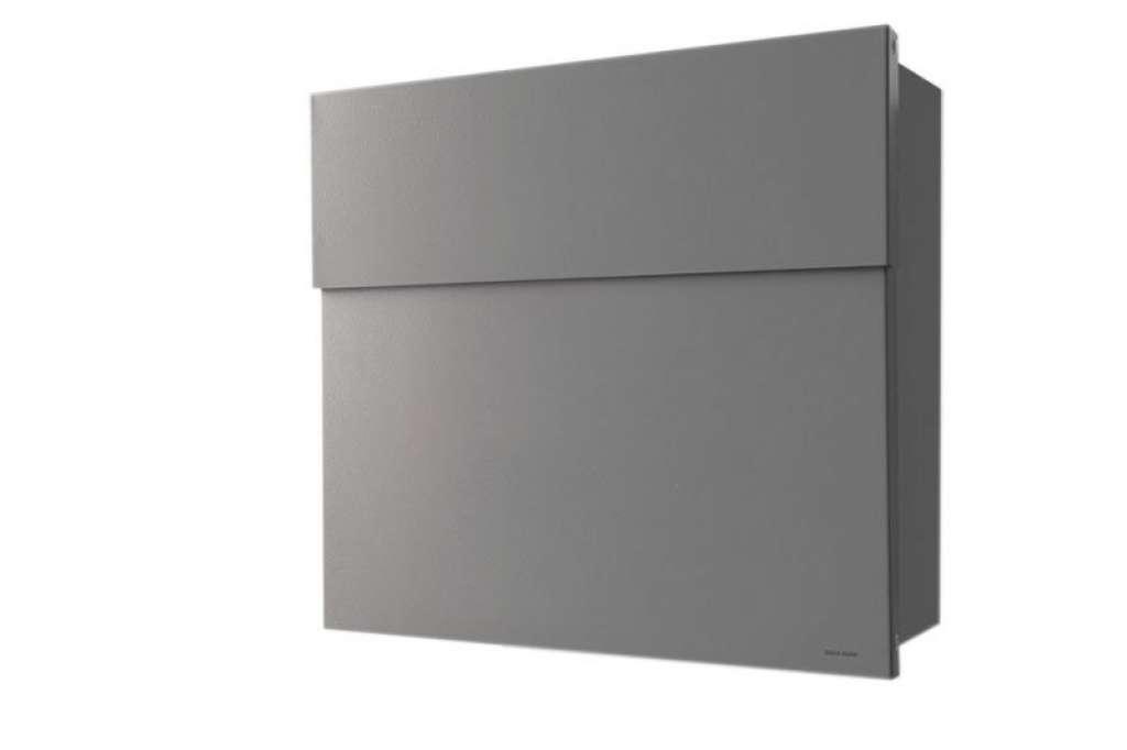 Radius - Letterman Briefkasten 4 - silber - outdoor